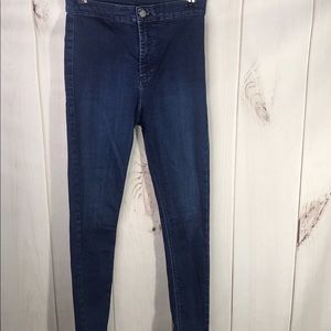 Topshop Moto High- waisted Jeans